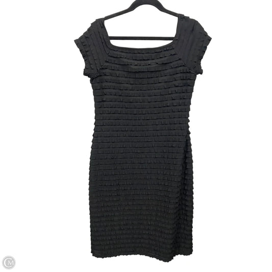 Dress Casual Midi By Frank Lyman In Black, Size: L