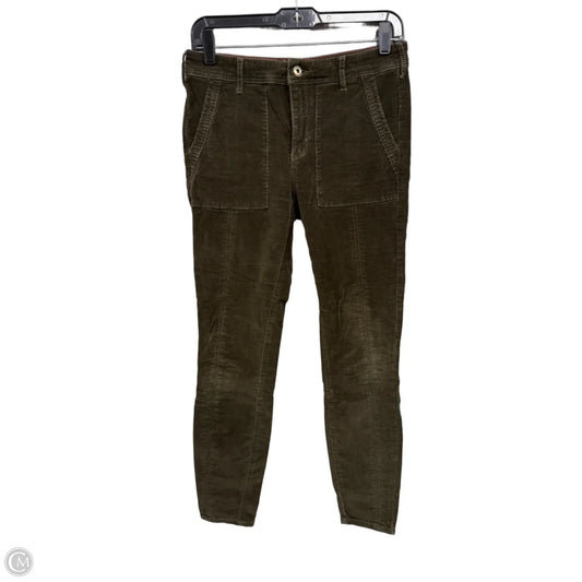 Pants Corduroy By Anthropologie In Green, Size: 4