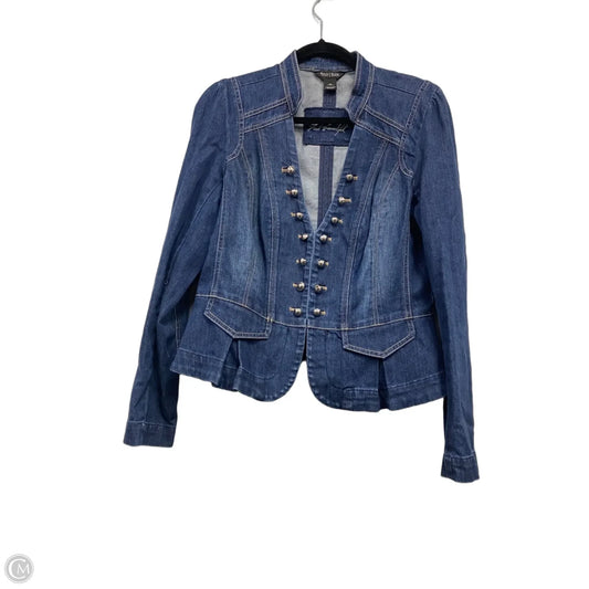 Jacket Denim By White House Black Market In Blue Denim, Size: 12