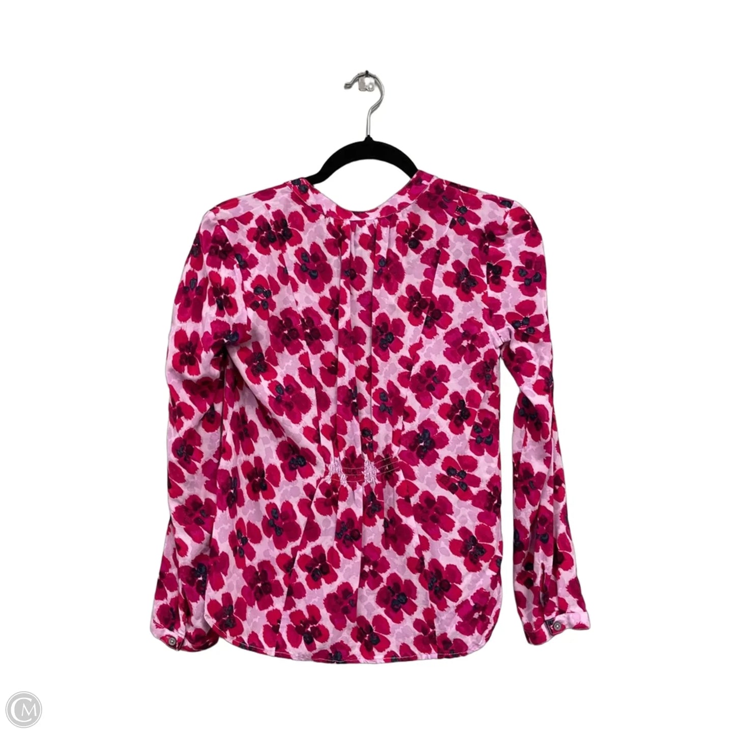 Top Long Sleeve By Nic + Zoe In Pink & Purple, Size: Xs