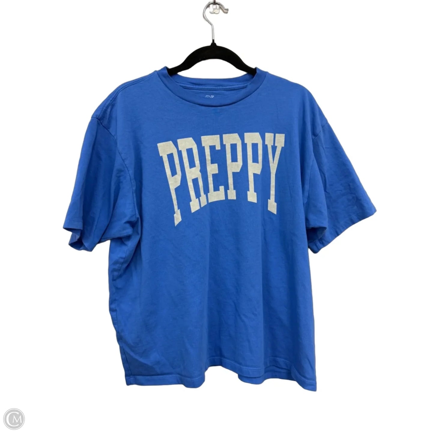 Top Short Sleeve By Vineyard Vines In Blue, Size: Xl