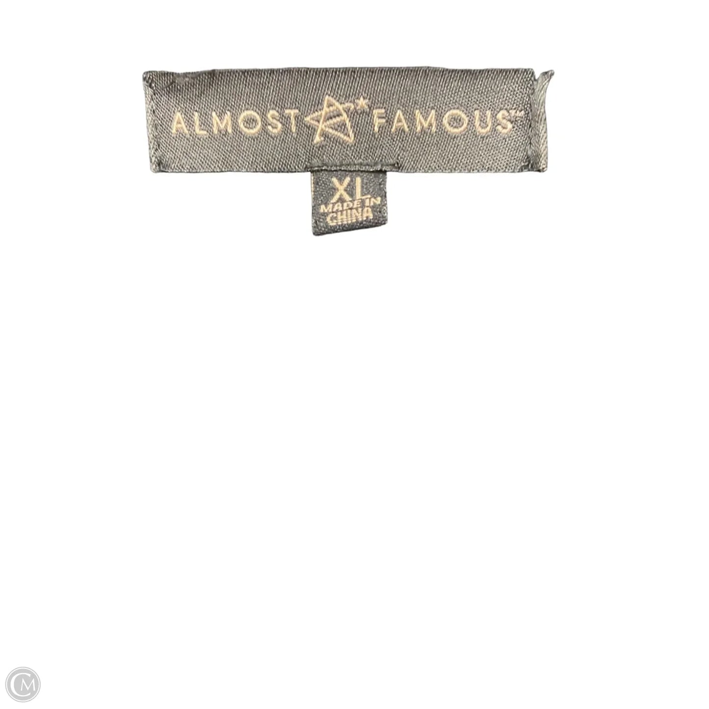 Dress Casual Short By Almost Famous In Black, Size: Xl