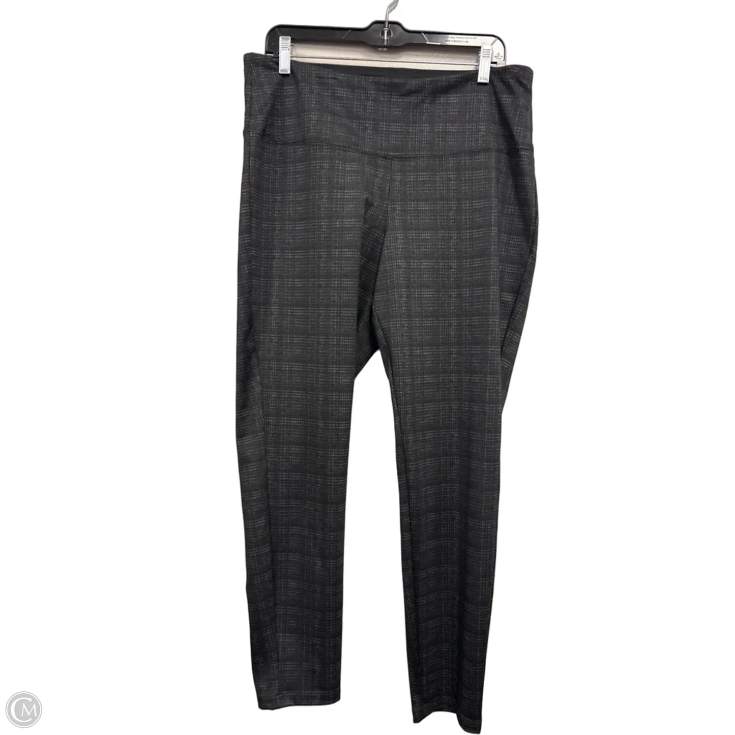 Pants Leggings By D&co. In Black & Grey, Size: L