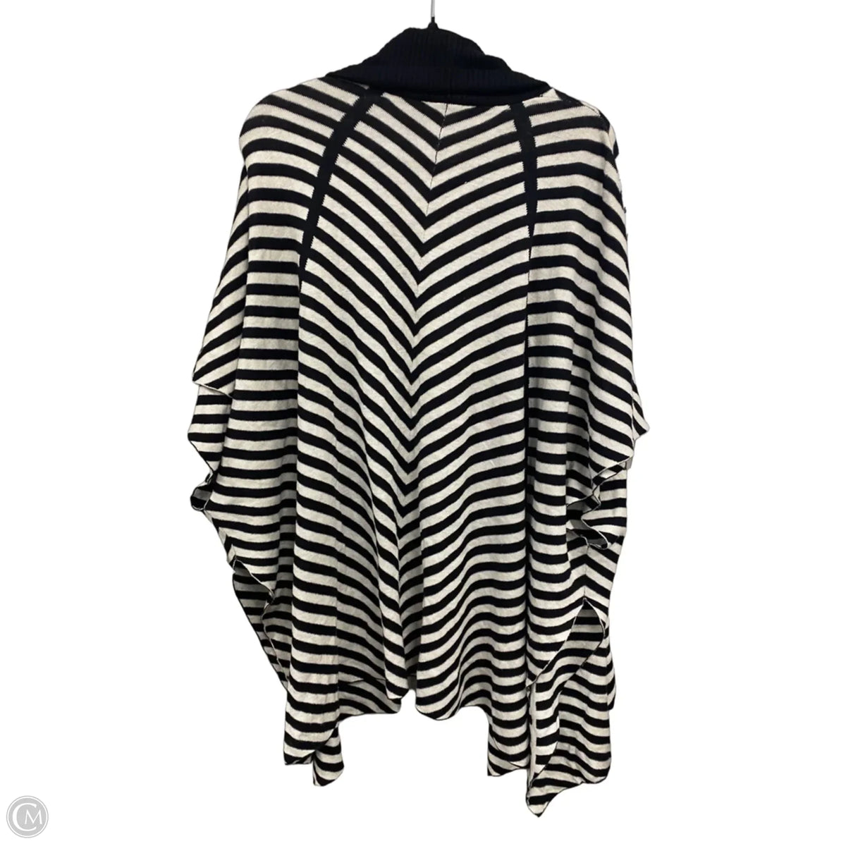 Cardigan By Chicos In Black & White, Size: Osfm