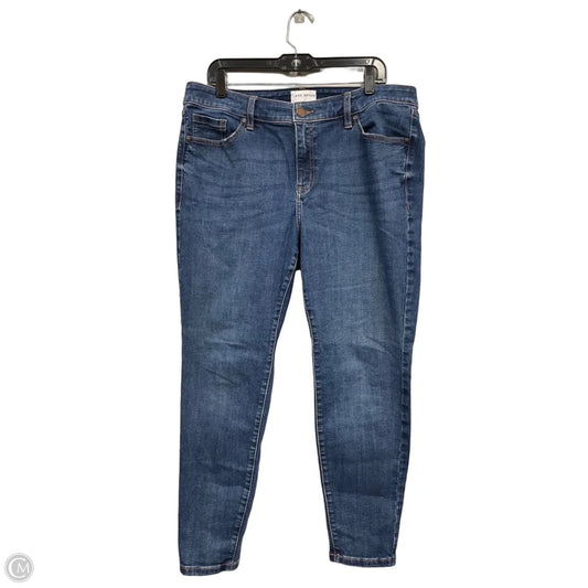 Jeans Skinny By Lane Bryant In Blue Denim, Size: 16