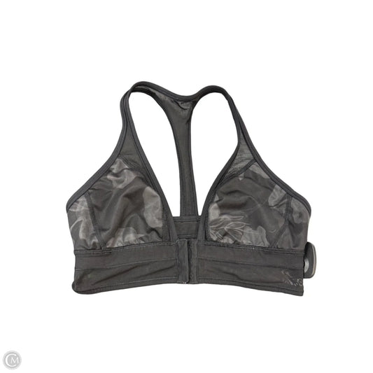 Athletic Bra By Lululemon In Black & Grey, Size: S
