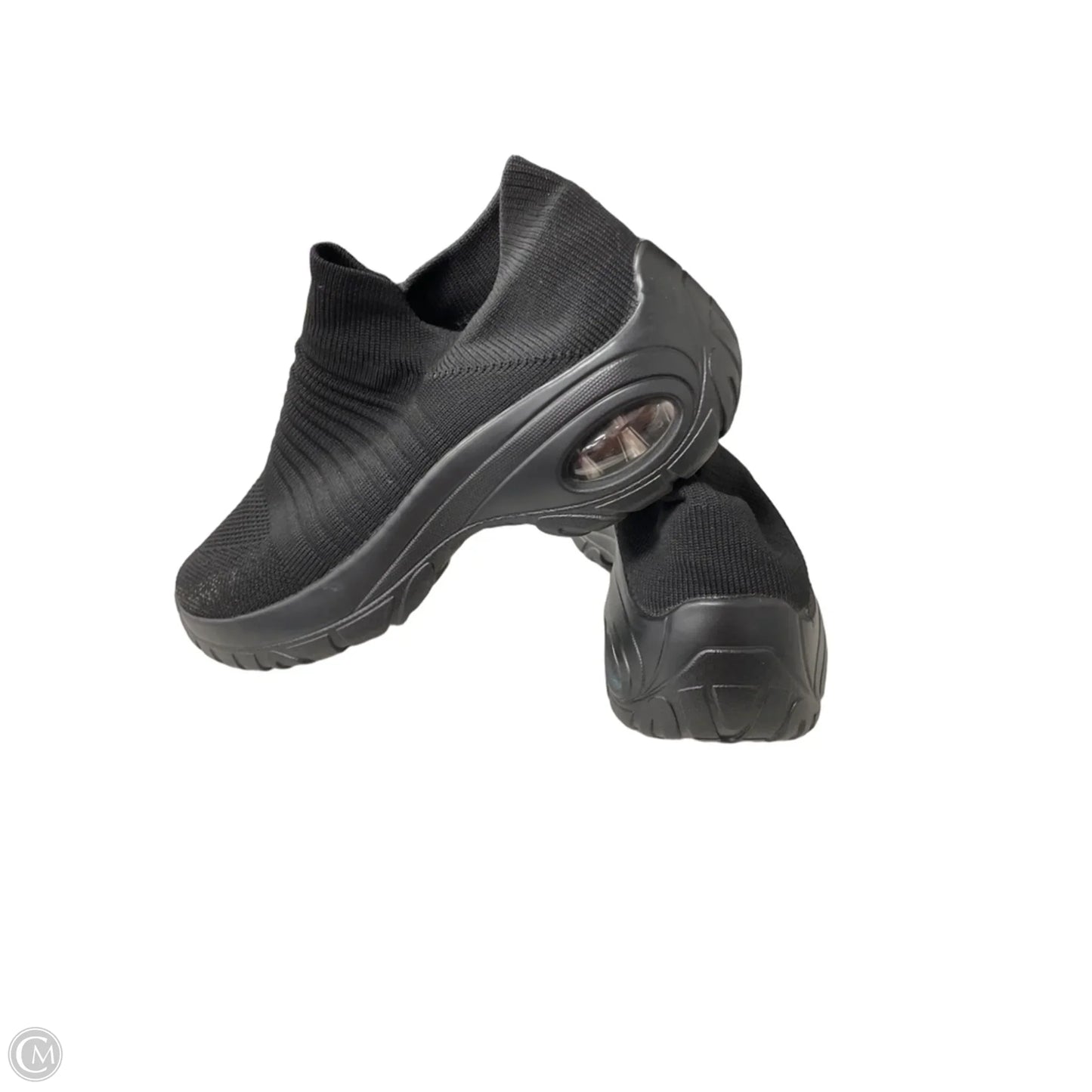 Shoes Athletic By Cushionaire In Black, Size: 7