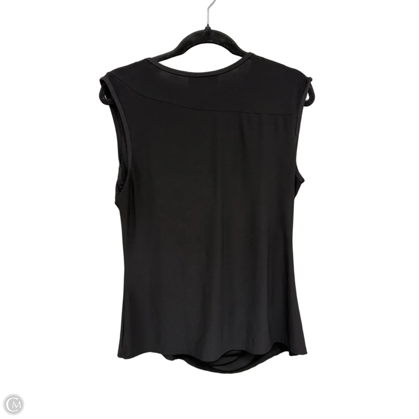 Top Sleeveless By Clothes Mentor In Black, Size: L