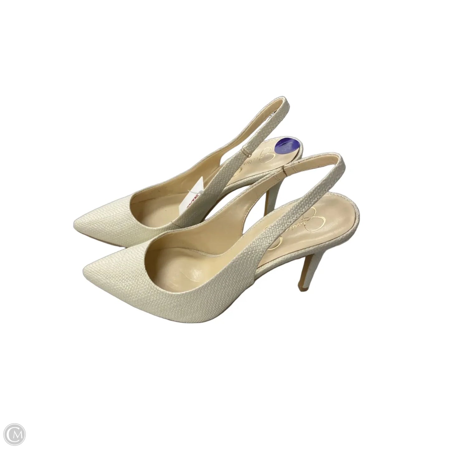 Shoes Heels Stiletto By Jessica Simpson In Beige, Size: 8.5