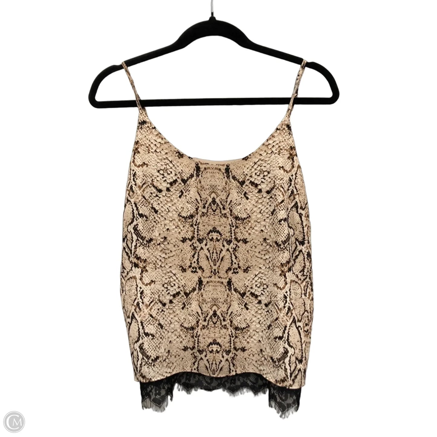 Top Cami By Rachel Zoe In Snakeskin Print, Size: M