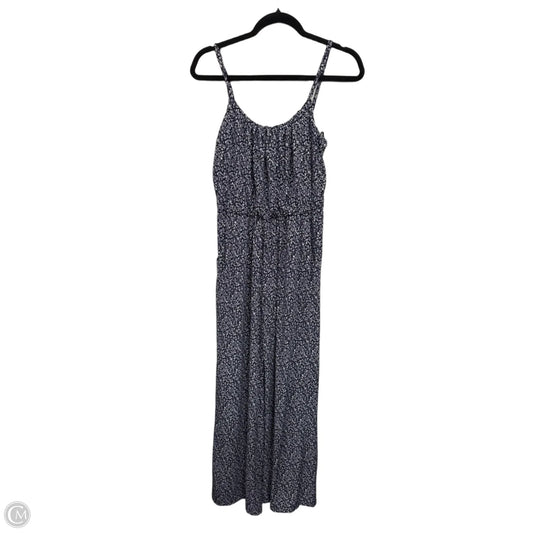 Jumpsuit By Clothes Mentor In Blue & White, Size: S