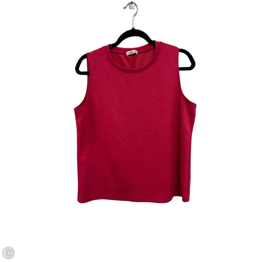 Skirt Suit 2pc By Clothes Mentor In Red, Size: L