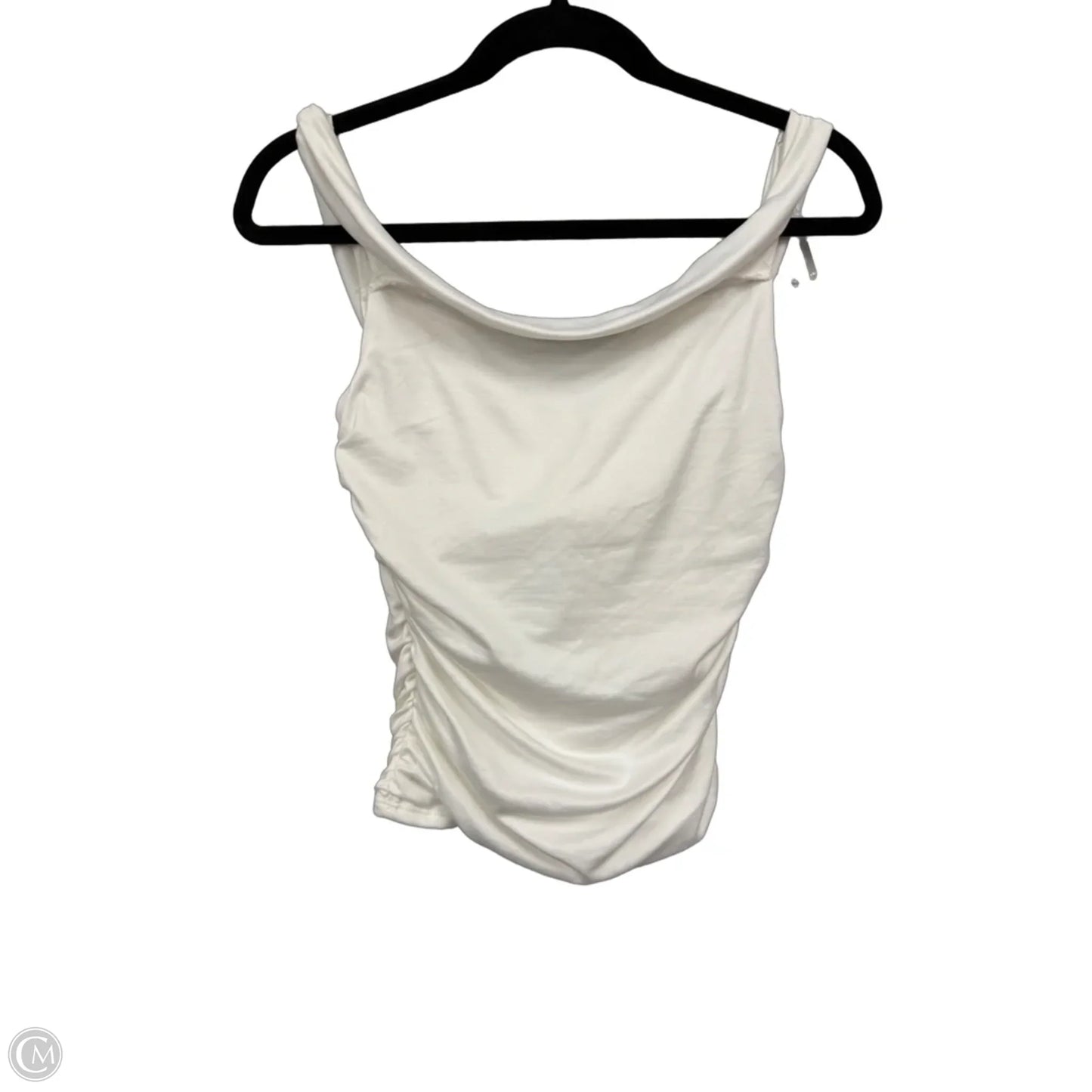 Top Sleeveless By Blue Blush In White, Size: L