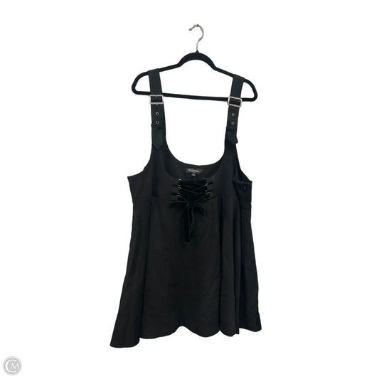 Top Sleeveless By Torrid In Black, Size: 3x