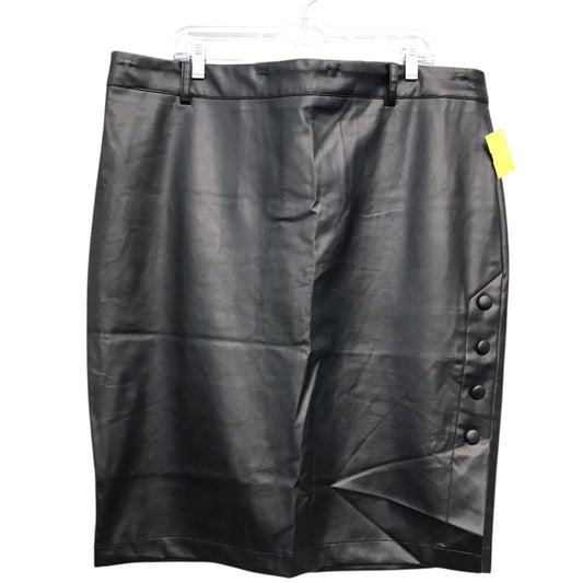 Skirt Mini & Short By New York And Co In Black, Size:18