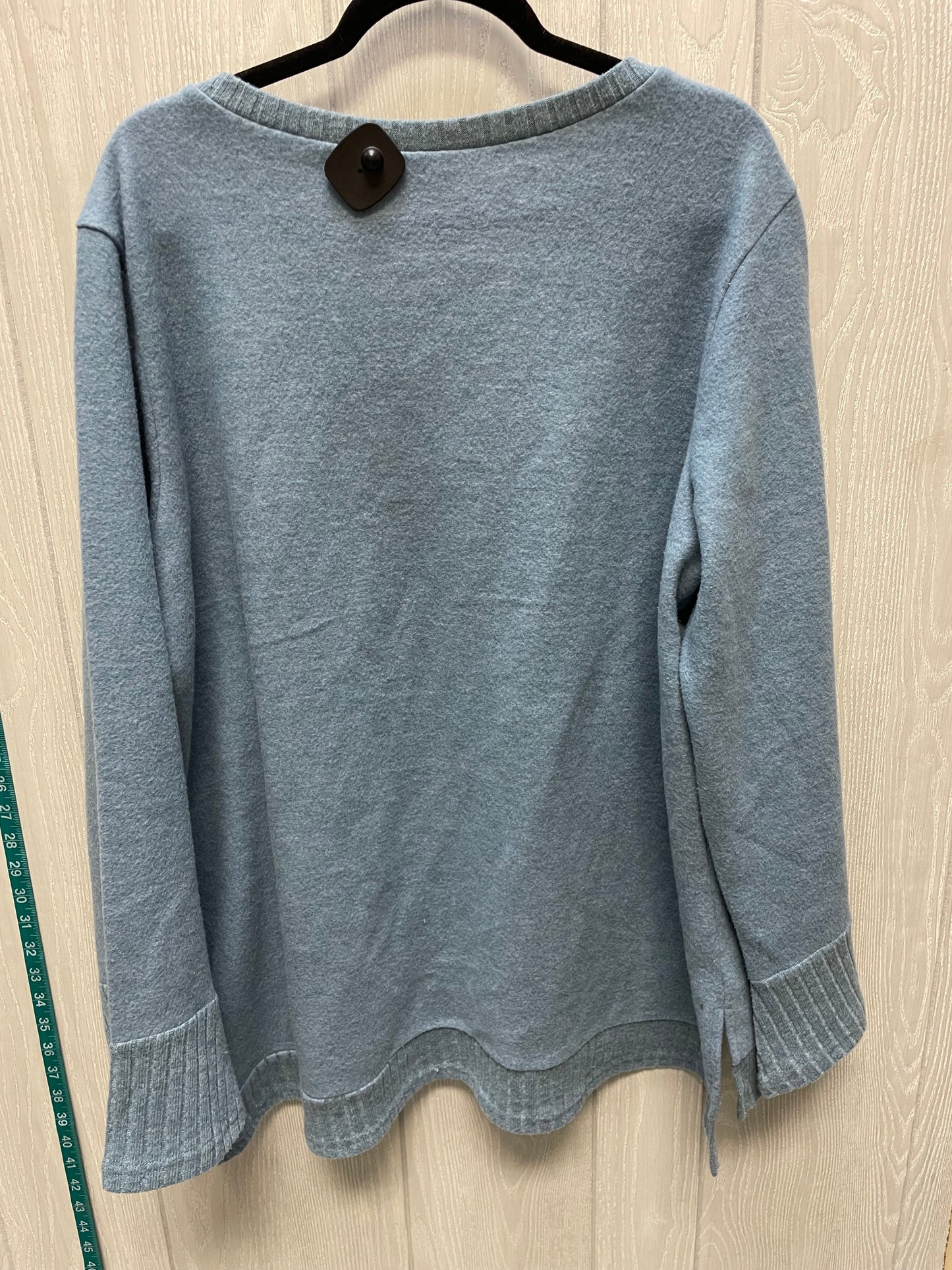 Sweater By Simple In Blue, Size: 3x
