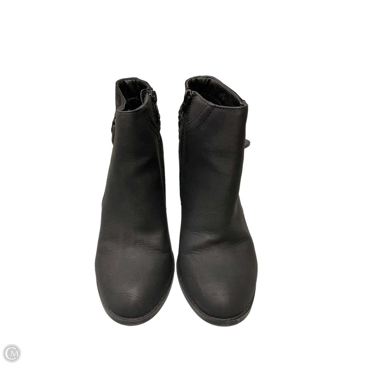 Boots Ankle Heels By Report In Black, Size: 7.5