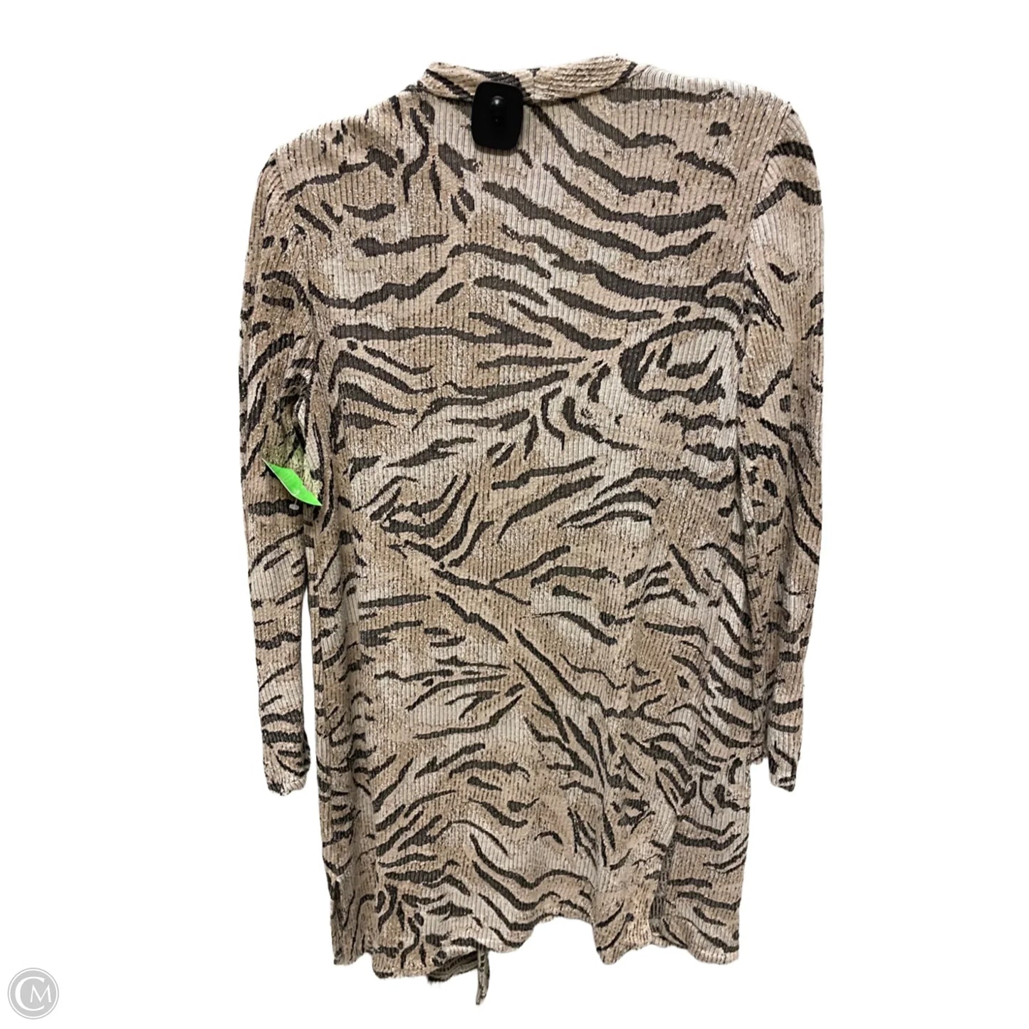Cardigan By Chicos In Animal Print, Size: S
