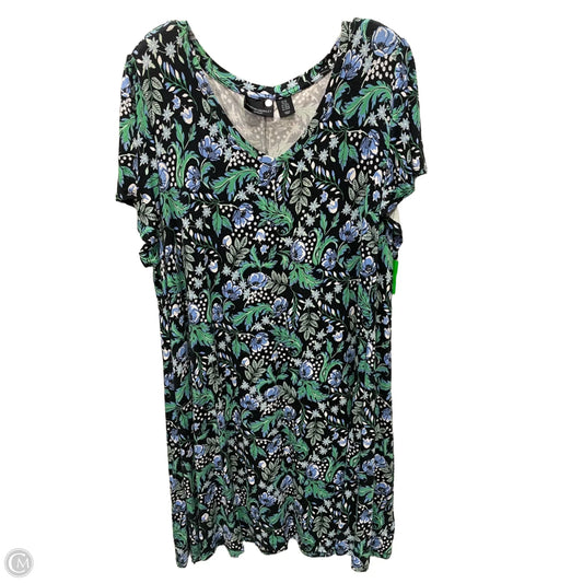 Dress Casual Short By Cynthia Rowley In Floral Print, Size: 2x