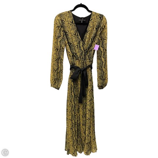 Dress Casual Maxi By Guess In Snakeskin Print, Size: M