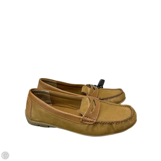 Shoes Flats By Hush Puppies In Brown, Size: 8.5