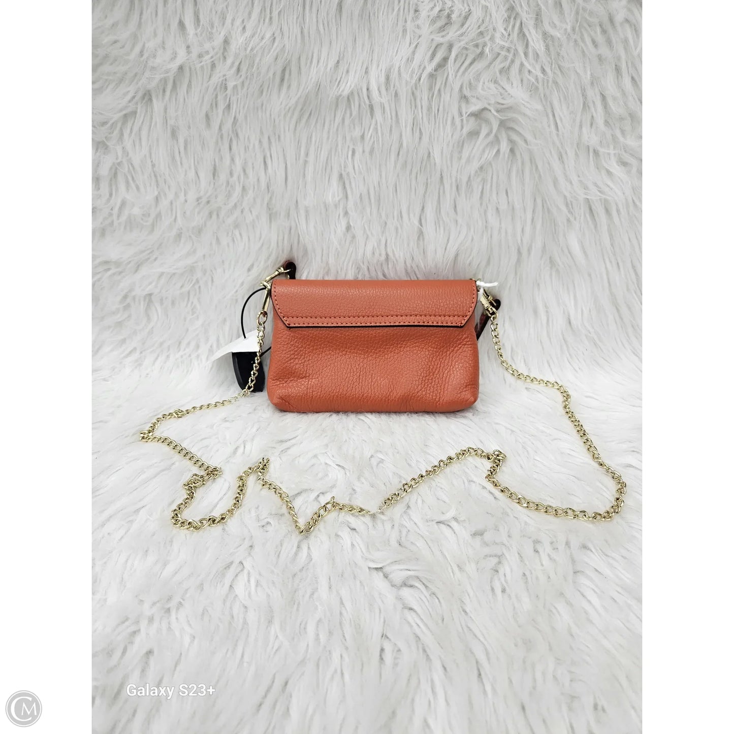 Crossbody Leather By Clothes Mentor, Size: Small