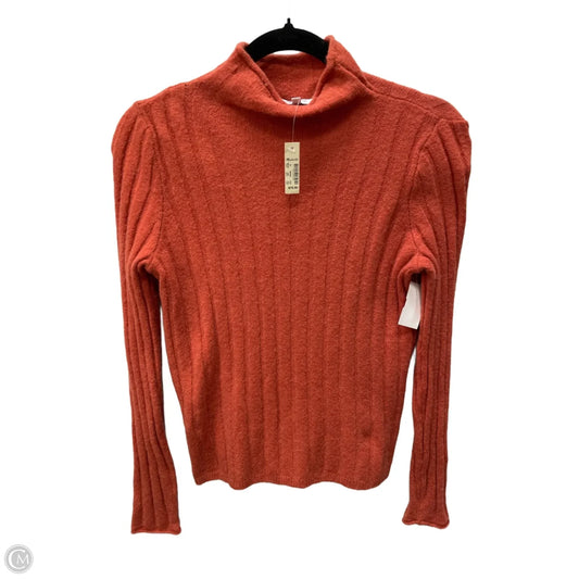 Sweater By Madewell In Orange, Size: Xs