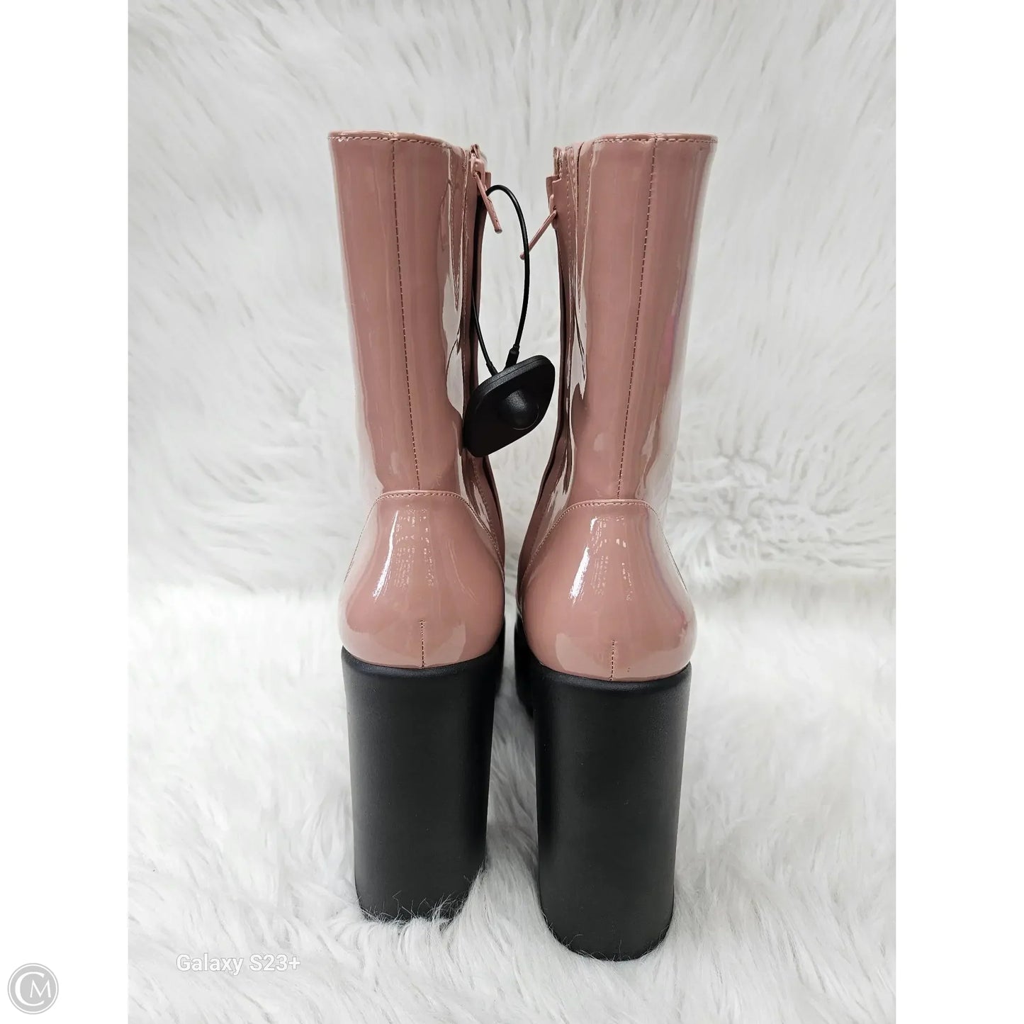 Boots Mid-calf Heels By Gianni Bini In Mauve, Size: 10