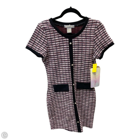 Dress Casual Short By Clothes Mentor In Plaid Pattern, Size: M
