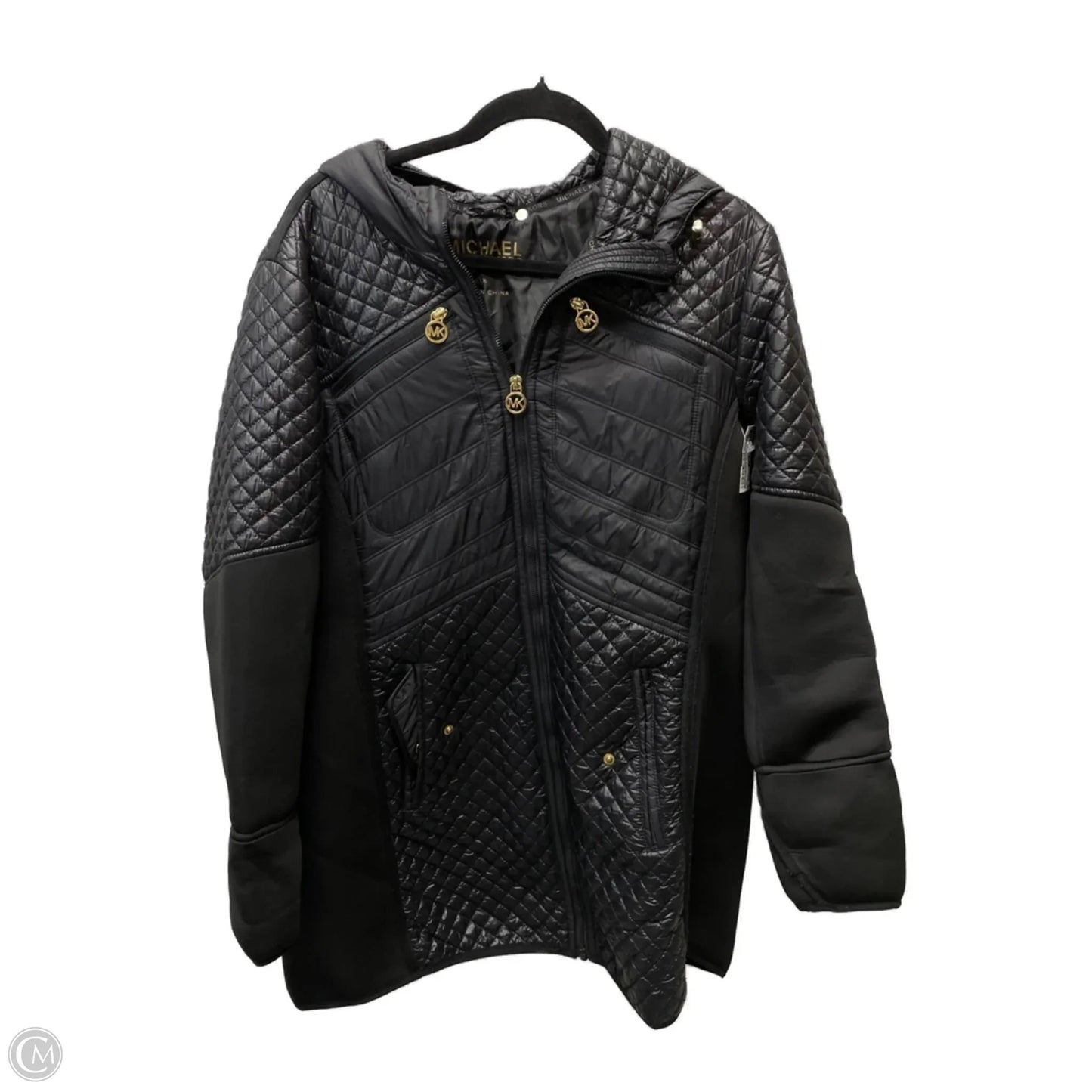 Coat Puffer & Quilted By Michael By Michael Kors In Black, Size: 1x