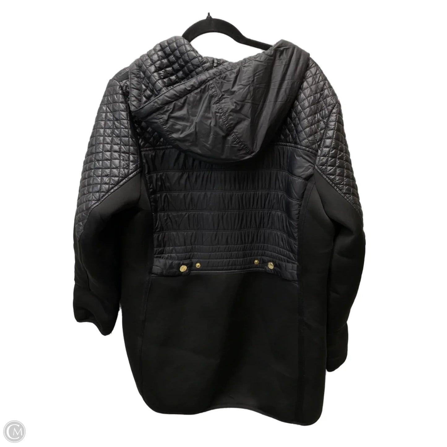 Coat Puffer & Quilted By Michael By Michael Kors In Black, Size: 1x