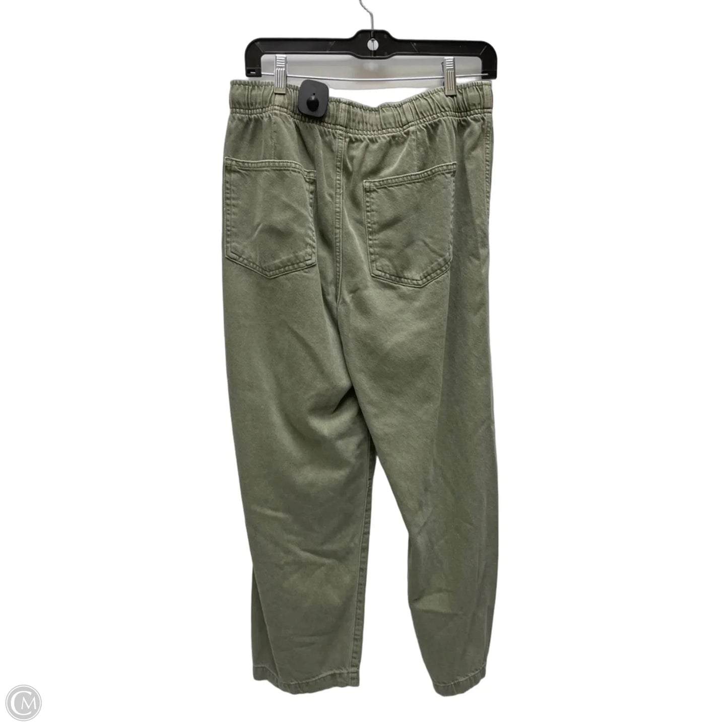Jeans Straight By Gap In Green Denim, Size: 6