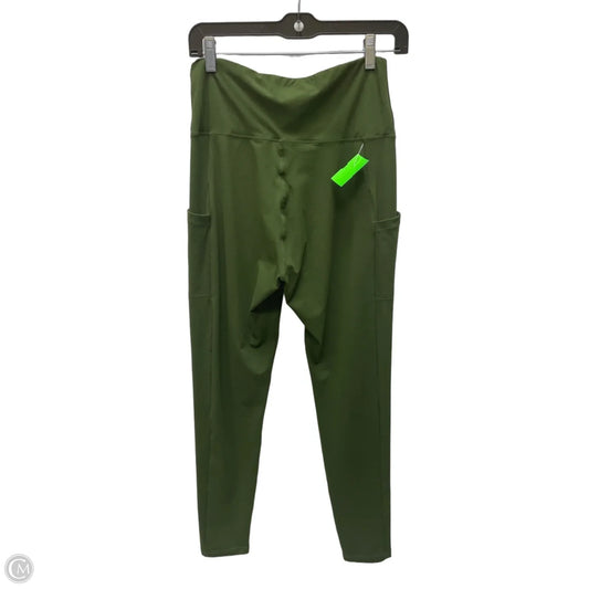 Athletic Leggings By Cme In Green, Size: L