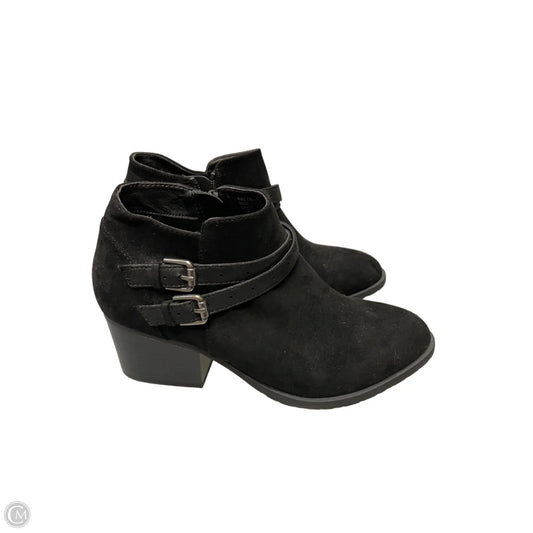 Boots Ankle Heels By Sonoma In Black, Size: 8