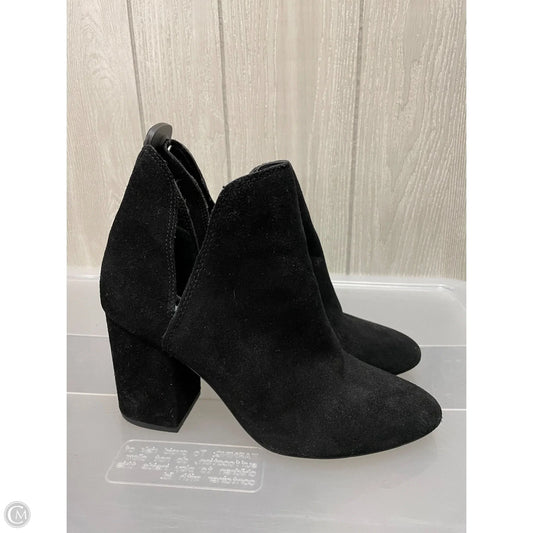 Boots Ankle Heels By Steve Madden In Black, Size: 8