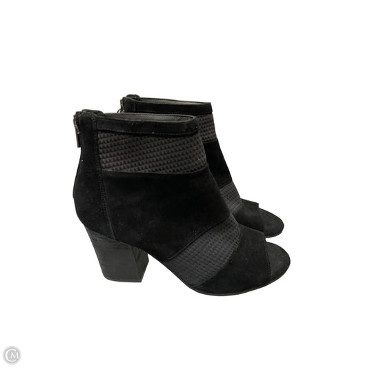 Boots Ankle Heels By Reba In Black, Size: 7.5