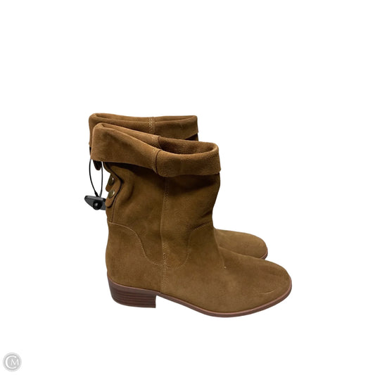 Boots Mid-calf Flats By Sole Society In Brown, Size: 7