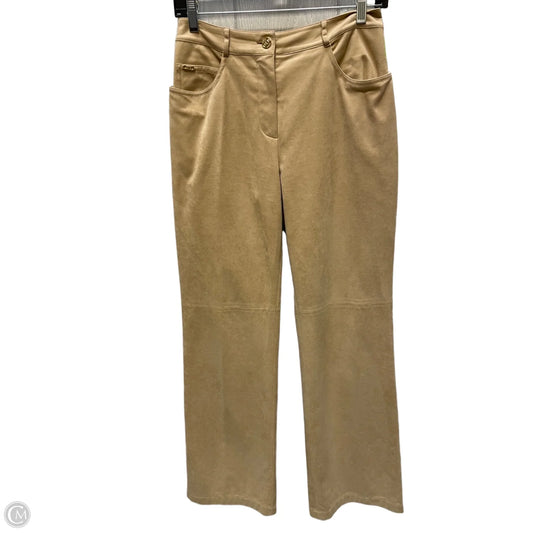Pants Luxury Designer By St. John In Tan, Size: 4