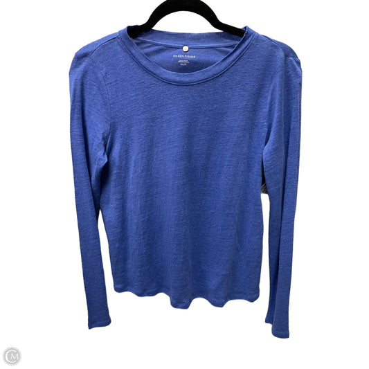 Top Long Sleeve By Eileen Fisher In Animal Print, Size: Xs