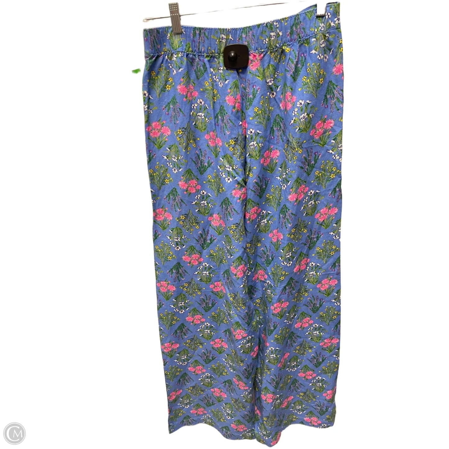 Pants Linen By Loft In Floral Print, Size: 2
