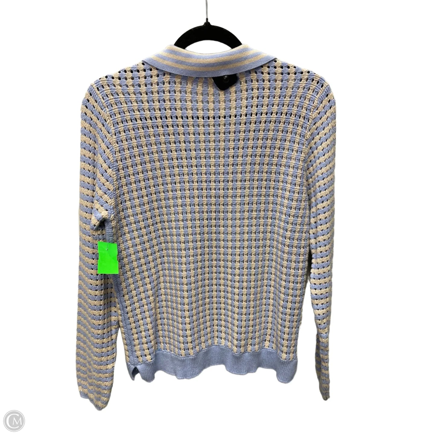 Sweater By Maurices In Blue & Cream, Size: M