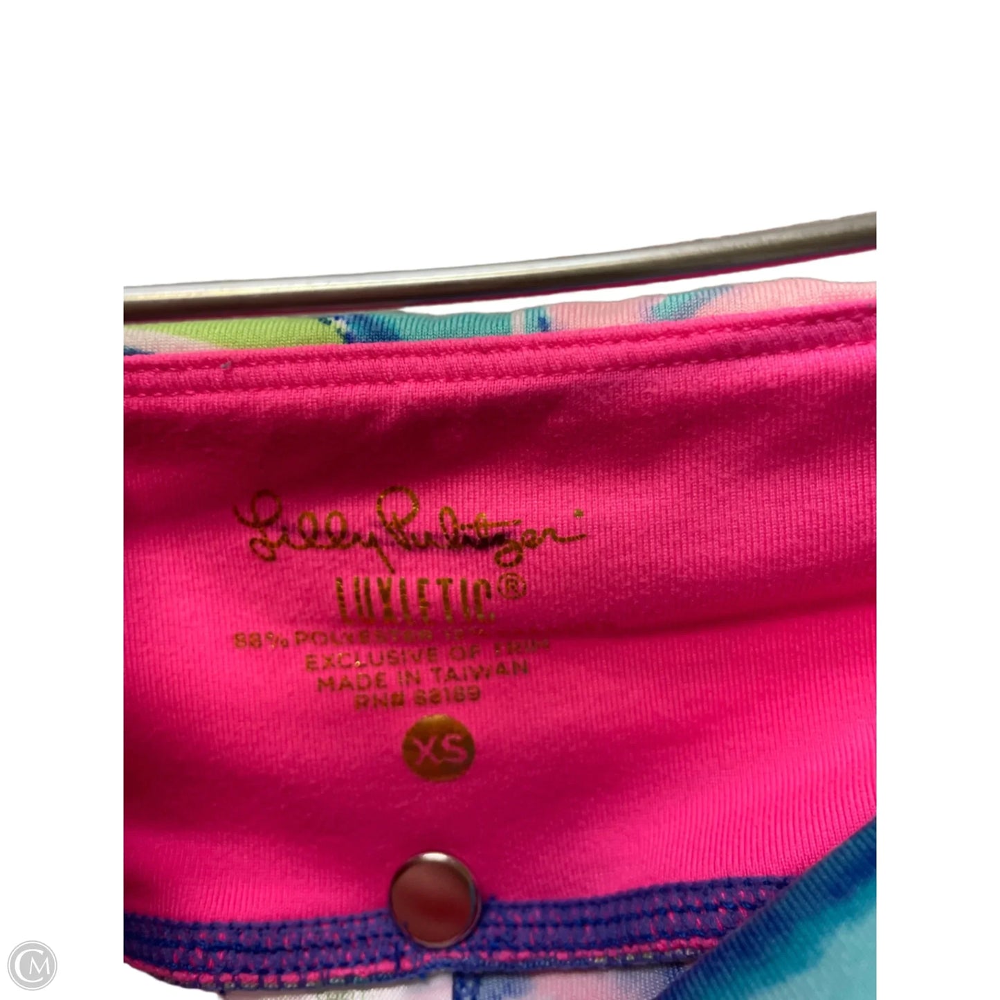 Pants Designer By Lilly Pulitzer In Blue & Pink, Size: Xs