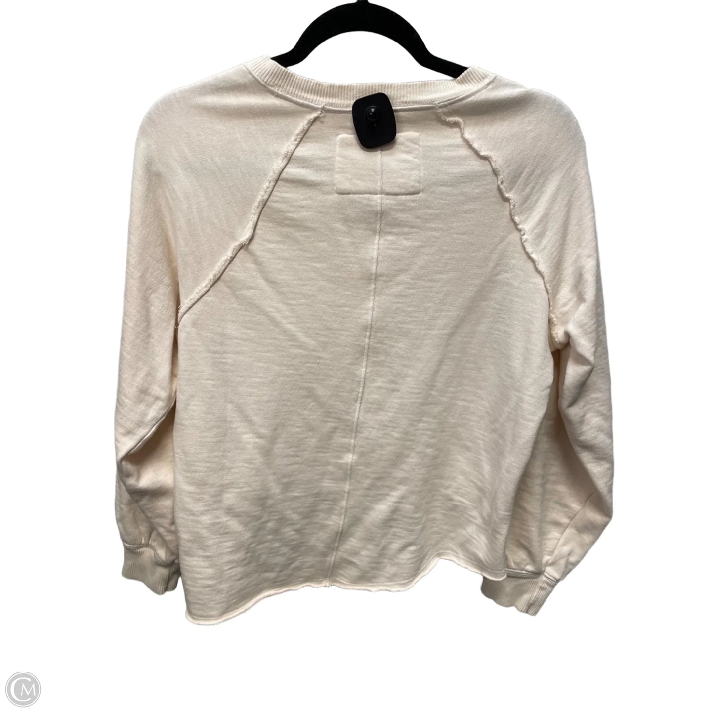 Top Long Sleeve By Pilcro In Cream, Size: Xs