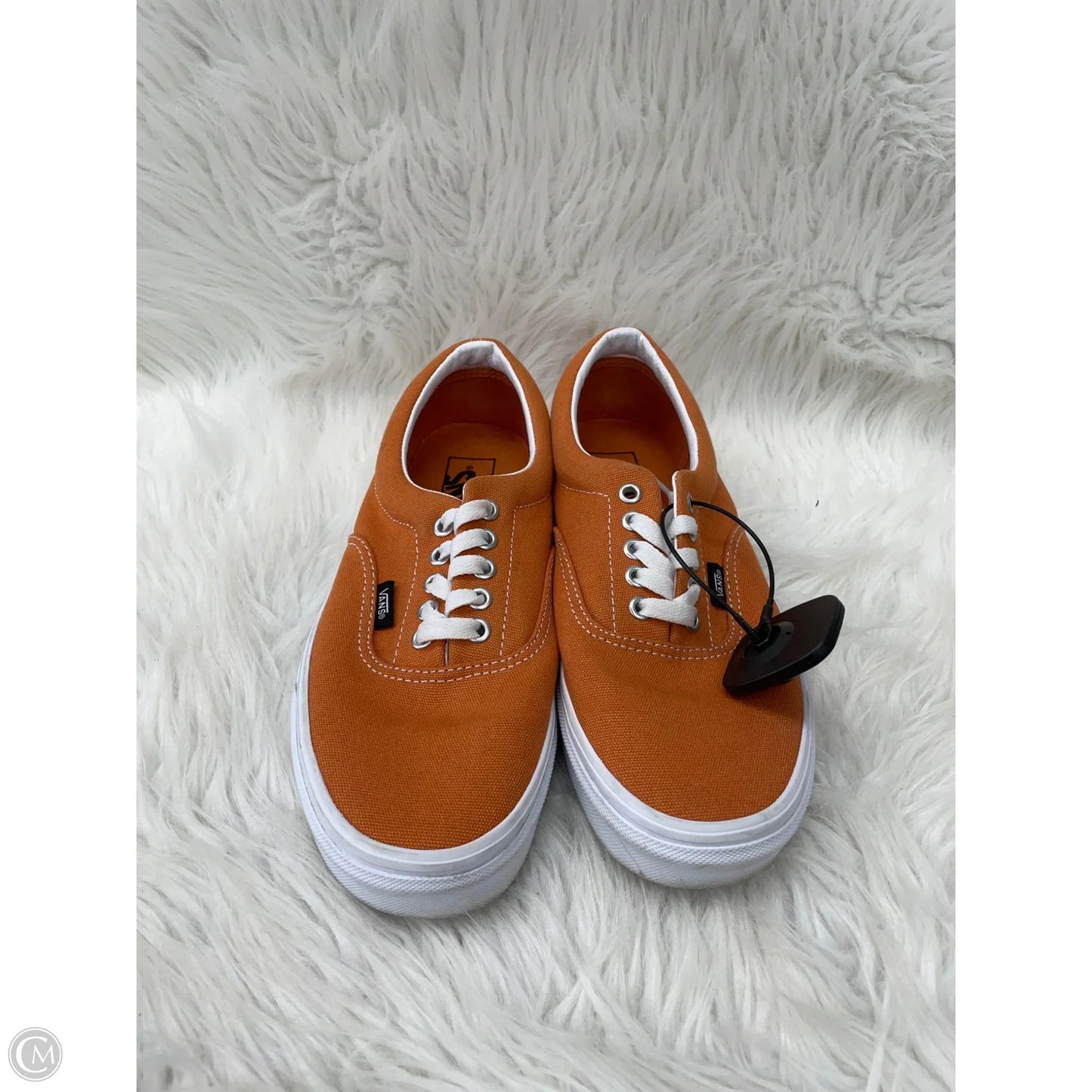 Shoes Sneakers By Vans In Orange, Size: 9