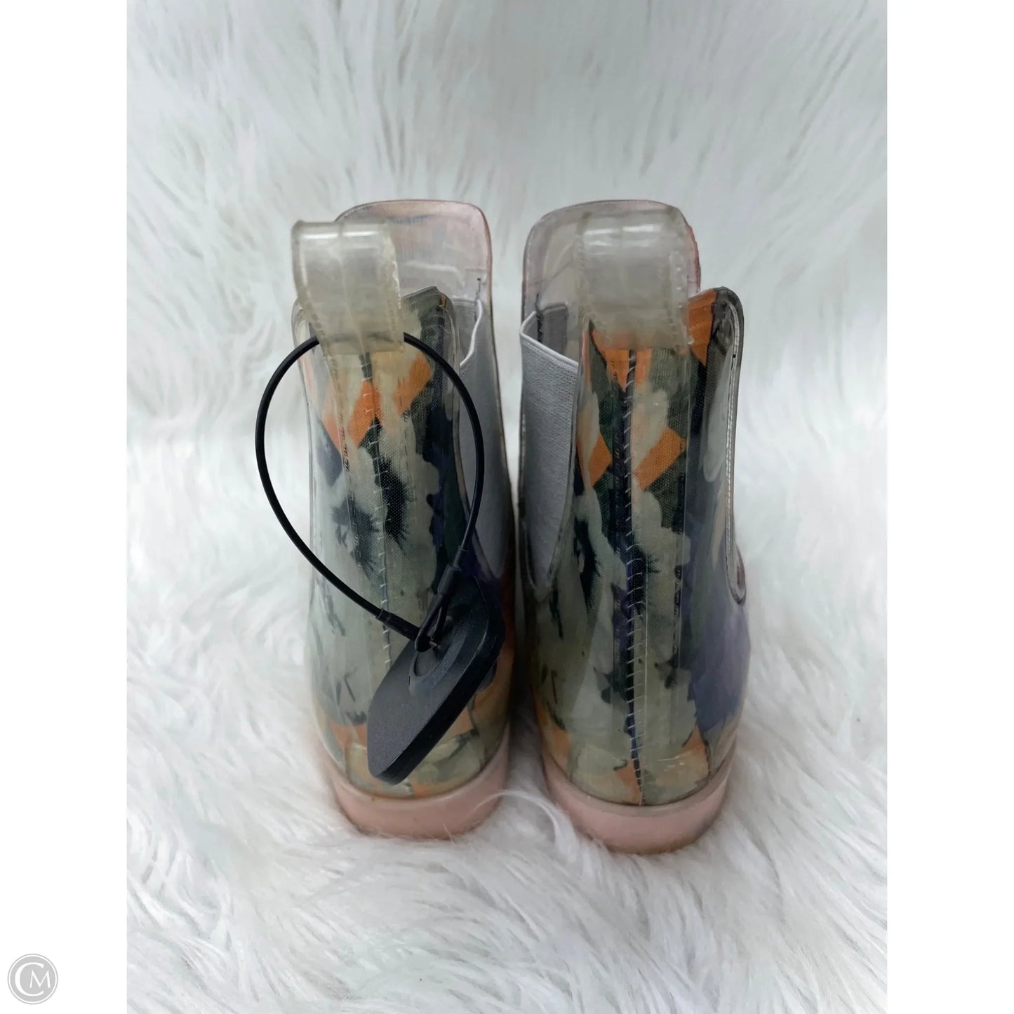 Boots Rain By NOSOX In Floral Print, Size: 9