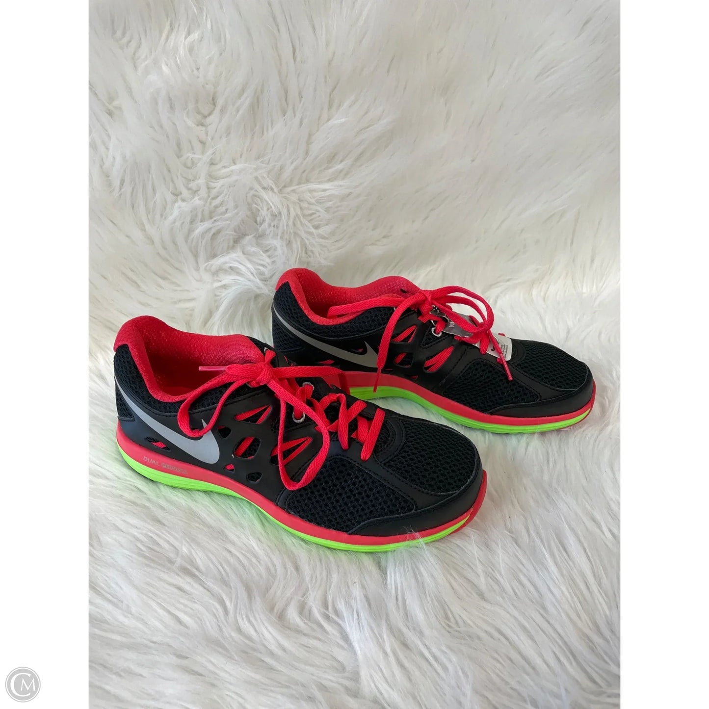 Shoes Athletic By Nike In Black & Pink, Size: 6.5
