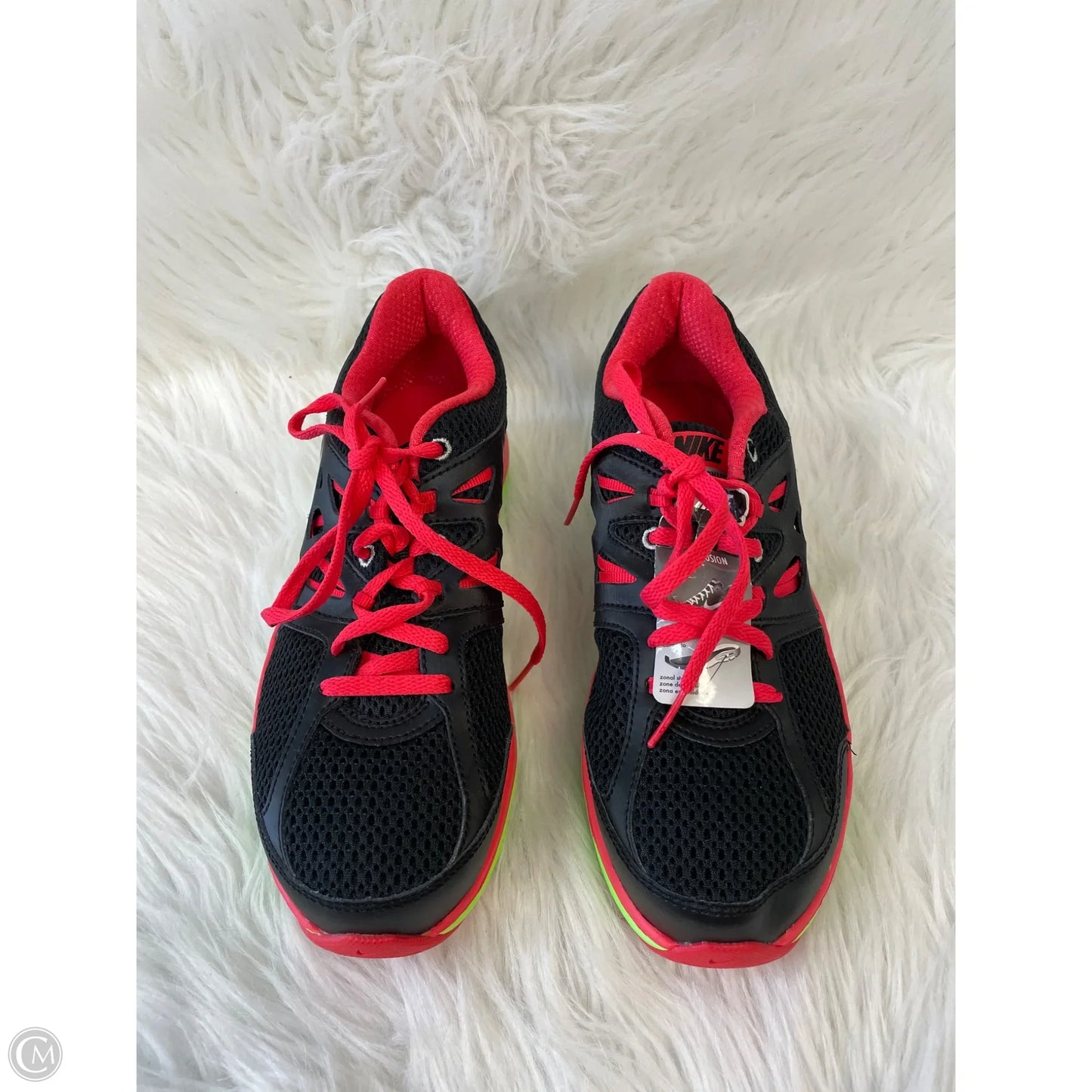 Shoes Athletic By Nike In Black & Pink, Size: 6.5