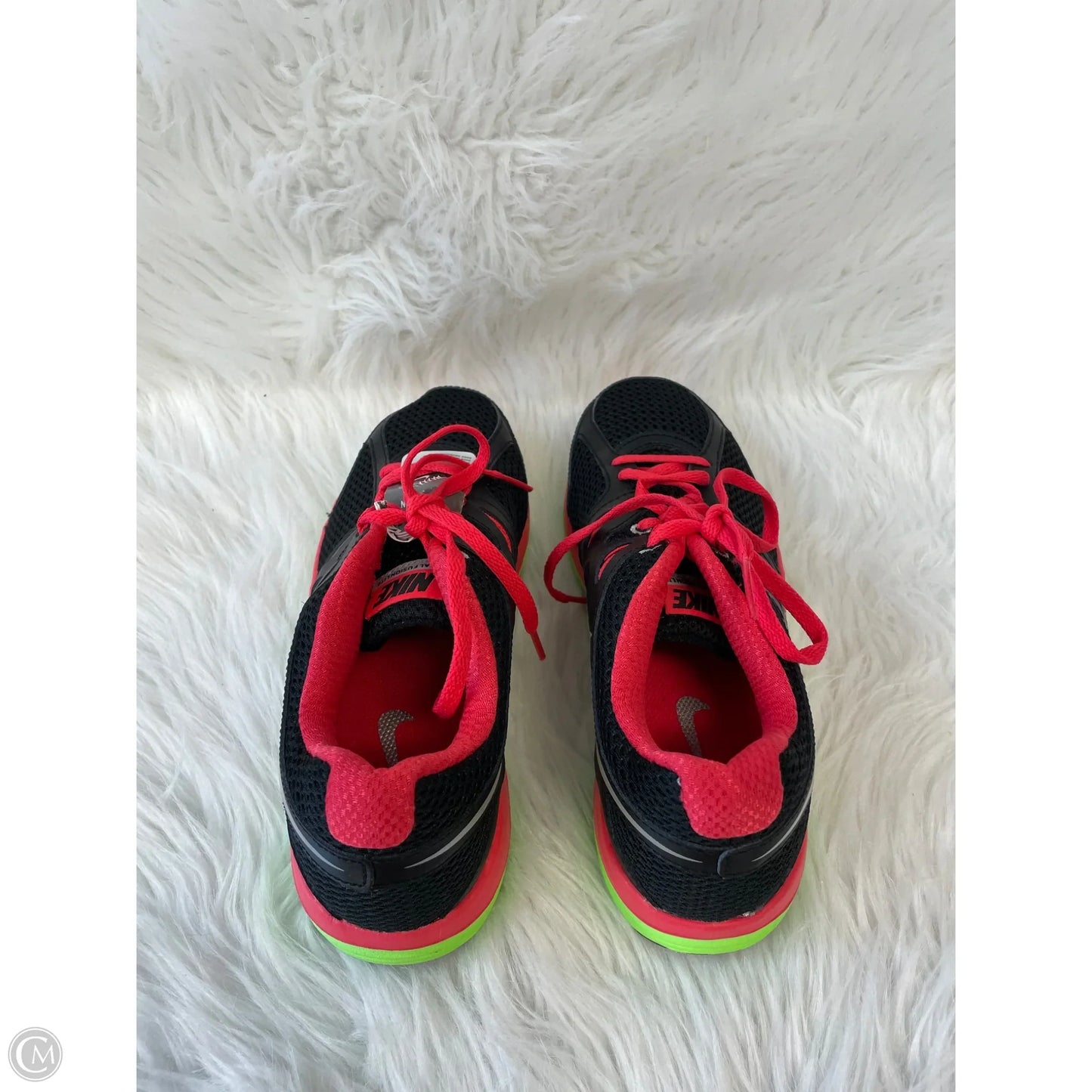 Shoes Athletic By Nike In Black & Pink, Size: 6.5