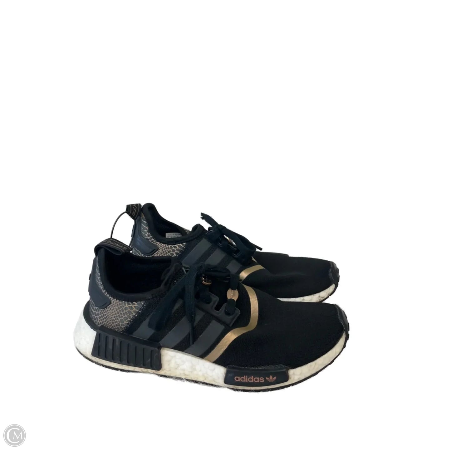 Shoes Athletic By Adidas In Black & Cream, Size: 9