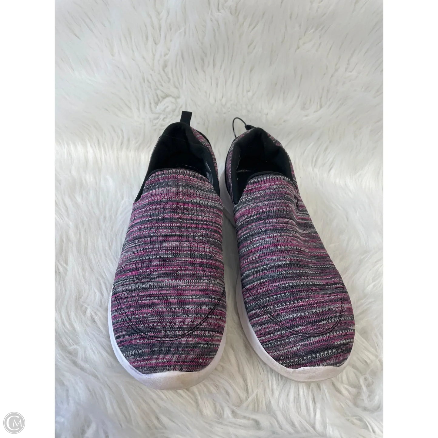 Shoes Athletic By Athletic Works In Grey & Purple, Size: 11